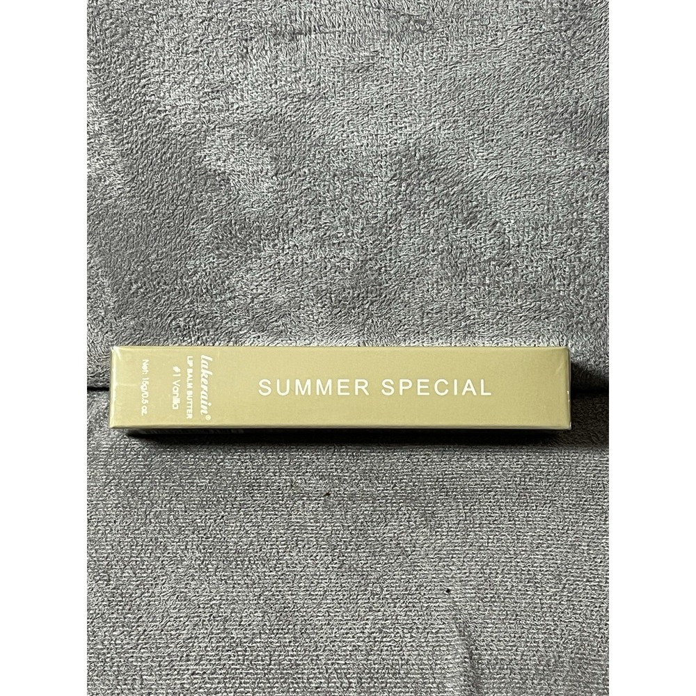 lakerain Lip Balm Butter‎ Summer Special Vegan Hydrating Vanilla 15g/0.5oz